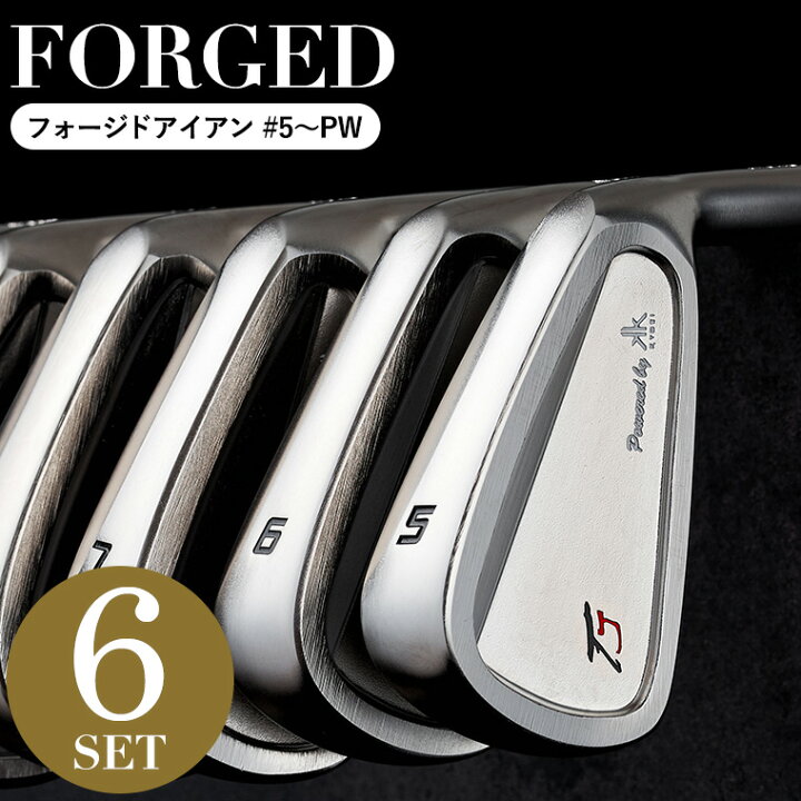 楽天市場】【ふるさと納税】TJ KCB キャビティ アイアン 6本セット #5 