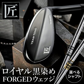 【ふるさと納税】「匠」ロイヤル 黒染め ウェッジ / 国産 ゴルフクラブ NS-C1-110 DGS200 選べるシャフト 選べるロフト角 ウェッジ 軟鉄鍛造フォージド S25C 高密度樹脂グリップ 市川アイアン 飛距離 曲がらない 飛ぶ ゴルフ用品 メンズ
