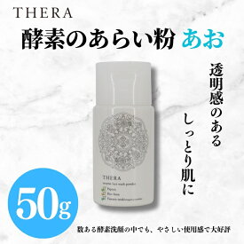 【ふるさと納税】酵素洗顔 あお THERA 酵素 あらい粉 洗顔 クレンジング 泡 泡洗顔 パウダー タイプ 保湿 美容 スキンケア ブランド 天然 酵素 自然 由来 肌 黒ずみ 汚れ すっきり きれい お肌 プレゼント 株式会社ALHAMBRA ハロウィン クリスマス なら 奈良県 奈良市 J-80