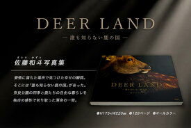 【ふるさと納税】奈良の鹿 写真集「DEER LAND 誰も知らない鹿の国」 なら I-192
