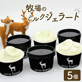 【ふるさと納税】 ジェラート ミルク 濃厚 5個 セット チェルボビアンコ 詰め合わせ ソフトクリーム アイスクリーム アイス スイーツ 人気 お菓子 洋菓子 デザート 贈り物 ギフト 贅沢 高級 濃厚 クリーミー 口溶け なめらか 奈良 名物 特産品 敬老の日 奈良市 奈良県 J-47
