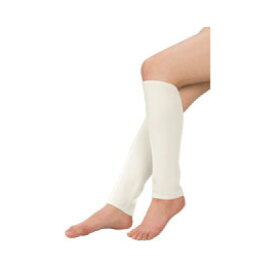 【ふるさと納税】日本製 シルク ゆったり 編み 薄地 レッグウォーマー 白 (6090-2822)【1312021】