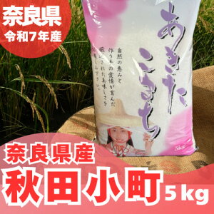 【ふるさと納税】【令和7年産】奈良県産 あきたこまち 精米 5kg【1454618】