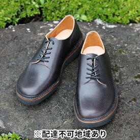 【ふるさと納税】KOTOKA ( コトカ ) 紳士靴 一枚革 ダービー KTO2002 ( ブラック ) 　【ファッション・靴・シューズ・雑貨・日用品・紳士靴・牛革】