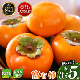 【ふるさと納税】 富有柿 選べる 内容量 日本野菜ソムリエ協会大賞受賞品 | 富有柿 かき フルーツ 柿 かき 果物 先行 予約 日本 野菜 ソムリエ 協会 大賞 受賞 品 奈良県 五條市 西岡農園