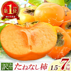 【ふるさと納税】 先行予約 訳あり 柿 たねなし 柿 訳アリ 【なら育ち 益田農園】 ｜ フルーツ 果物 くだもの ご 家庭用 種なし 柿 かき カキ 柿 奈良県 五條市