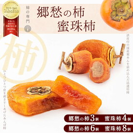 【ふるさと納税】 和菓子 郷愁の柿 蜜珠柿 セット | お菓子 スイーツ あんぽ柿 柿 かき カキ おやつ ドライフルーツ お土産 ギフト 柿本来 優しい甘さ 法連坊柿 渋皮 国産 栗あん 凝縮 甘い蜜 干し柿 濃厚 手土産 自然 食べ比べ 贅沢 石井物産株式会社 贈答品 奈良県 五條市