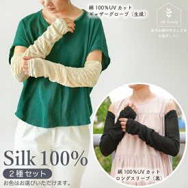 【ふるさと納税】さらさらシルクのUVカットアームカバーセット [2804-2806]