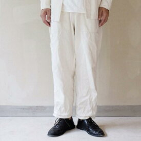 【Mサイズ】白－doors yamazoe　パンツ
