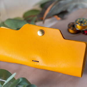 【ふるさと納税】メガネケース メガネ入れ ケース 革小物 メガネ めがね (イタリアレザー ネブラスカ) ASK