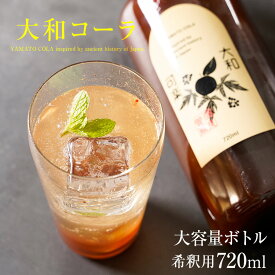 【ふるさと納税】【天然素材のクラフトコーラ】 大和コーラ希釈用 720ml2本 ふるさと納税 お取り寄せグルメ お取り寄せ グルメ 食品 お歳暮 御歳暮
