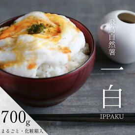 【ふるさと納税】飛鳥自然薯　『一白　IPPAKU』（700g以上×1箱）【11月末頃〜3月下旬】