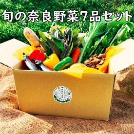 【ふるさと納税】＼お買い物マラソン×ポイントアップ／旬の奈良野菜セット (旬の野菜7品以上が入ります) / 国産 奈良県 広陵町 野菜 ふるさと納税 詰め合わせ 旬 季節の野菜 葉物 きのこ キノコ 舞茸 エリンギ ブナシメジ 小松菜つぼみ 生にんにく スティックブロッコリー