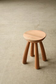 【ふるさと納税】きのこスツール（木工　森）