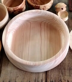 【ふるさと納税】吉野杉一枚板の寿司桶「永遠の木雅（ときのきが）」中サイズ（工房きえん）