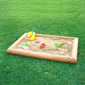 【ふるさと納税】木製砂場（大）| アスレチック 遊具 公園 砂場 自然工房 奈良県 上北山村 国産木材