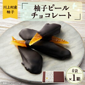 【ふるさと納税】山香るチョコレート　ー柚子ピールチョコー1箱【1583675】