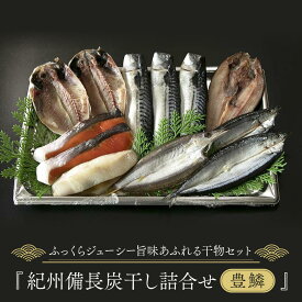 【ふるさと納税】紀州備長炭干し詰合せ（豊鱗） | 和歌山市 備長炭干し 干物詰合せ 海の幸 魚介 人気 おすすめ 干物 魚 ご飯のお供 ギフト お取り寄せ 通販 送料無料 ふるさと納税