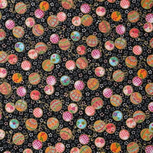 【ふるさと納税】【選べるカラー】紀州晒 紀州和晒 シーチング コットン 綿 綿100% 生地 布 民芸シリーズ 民芸 花柄 鞠 花 小桜文様 和風 WAGARA おしゃれ ハンドメイド 手芸 手作り 3m 約110cm |