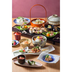 【ふるさと納税】【四季の味ちひろ】料理長おまかせ会席ペアコース<2名様分>(ぐるなびセレクション) | チケット 食事券券 人気 おすすめ 送料無料