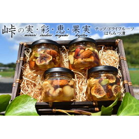 【ふるさと納税】ナッツ・ドライフルーツの蜂蜜漬4種セット【峠の恵】【峠の彩】【峠の実】【峠の果実】 【SW64】 | 和歌山県 和歌山市 和歌山 楽天ふるさと 納税 支援品 返礼品 お取り寄せグルメ 取り寄せ グルメ ドライフルーツ ナッツ フルーツ 果物 くだもの はちみつ