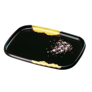 【ふるさと納税】長手盆 PC 42cm 溜