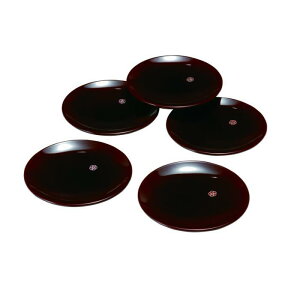 【ふるさと納税】4.5寸 銘々皿 総溜 明月 (5枚組)【YG116】