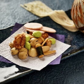 【ふるさと納税】豆の蔵元大人気の「紫四季部」大袋280g×3パックと「梅かつお」大袋310g×2パックの詰合せ【1646620】