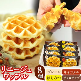 【ふるさと納税】人気 の 定番 リエージュワッフル 4種 セット (計8個) ベルクライン 《90日以内に出荷予定(土日祝除く)》和歌山県 岩出市 ワッフル 洋菓子 お菓子 スイーツ 焼き菓子 送料無料