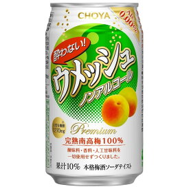 【ふるさと納税】チョーヤ　酔わないウメッシュ　ノンアルコール　350ml缶×24本（1ケース）