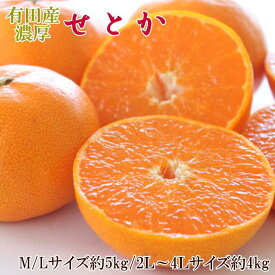 【ふるさと納税】一度は食べていただきたい「有田産のせとか」約4～5kg（サイズおまかせ）★2025年2月中旬頃より順次発送【TM138】 | せとか みかん 和歌山 柑橘 春みかん 果物 フルーツ 和歌山県産 柑橘類 人気 おすすめ 有田 4kg 5kg サイズ おまかせ 混合 オレンジ