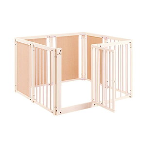 【ふるさと納税】ペット用木製サークル『ペットサークル F 80 XL(ホワイト色)』【KR9】 | インテリア ファニチャー 人気 おすすめ 送料無料