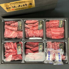 【ふるさと納税】紀州和華牛 焼肉用 食べ比べ 6種盛り 600g