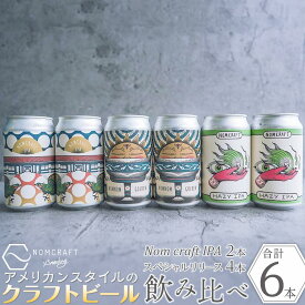 【ふるさと納税】クラフトビール NOMCRAFT BREWING 飲み比べセット アメリカンスタイル | 有田川町 地ビール クラフトビール 飲み比べ アメリカンスタイル 人気 おすすめ ビール 地酒 お酒 晩酌 ギフト 贈答用 お取り寄せ 通販 送料無料 ふるさと納税