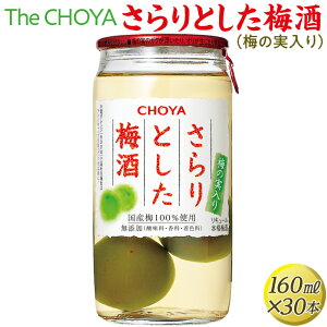 yӂ邳Ɣ[ŁzThe CHOYA Ƃ~(~̎) 160ml×30{b ~ Jbv `[ 4.8Lւ̔zs