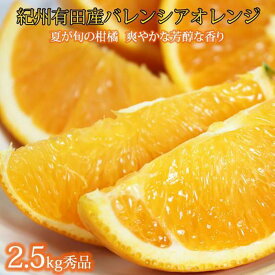 【ふるさと納税】秀品 希少な国産バレンシアオレンジ 2.5kg【2024年6月下旬頃～2024年7月上旬頃に順次発送】【UT75】 | フルーツ 果物 くだもの 食品 人気 おすすめ 送料無料