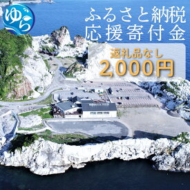 【ふるさと納税】和歌山県由良町『応援寄付金』【返礼品なし】 1口：2000円 / 由良 ゆら ゆら町 和歌山県 おうえん 応援 しえん 支援 応援したい おうえん寄付金 応援寄付金 寄付のみ 返礼品なし 返礼品なしの寄附