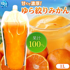 【ふるさと納税】【ふるさと納税】無添加 ゆら絞り みかんジュース【選べる本数】1L / 蜜柑 ミカンジュース 柑橘ジュース 由良町 果汁 柑橘 フルーツ 1000ml 飲料 和歌山 //kakou