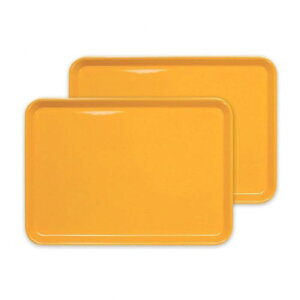 【ふるさと納税】カラフルピノトレー M 33cmイエロー 2枚組 タツクラフト 【Tk44】 | 橋本達之助工芸 TATSU-CRAFT おしゃれ 送料無料 日用品 インテリア ランチ