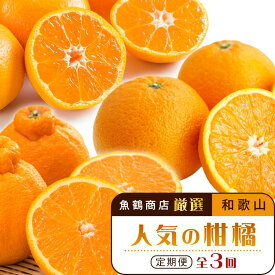 【ふるさと納税】［魚鶴商店厳選］和歌山人気の柑橘定期便（有田みかん・不知火・清見オレンジ）［定期便全3回］［UT116］ | 和歌山県 印南町 和歌山 返礼品 支援 楽天ふるさと 納税 フルーツ 果物 くだもの みかん