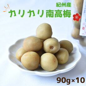 【ふるさと納税】紀州産かりかり南高梅　900g | 《日本一の梅の産地》 《百年の伝統》 紀州 紀州梅干 和歌山 梅 うめ ウメ 梅干し 梅干 カリカリ梅 紀州南高梅 紀州本庄うめよし