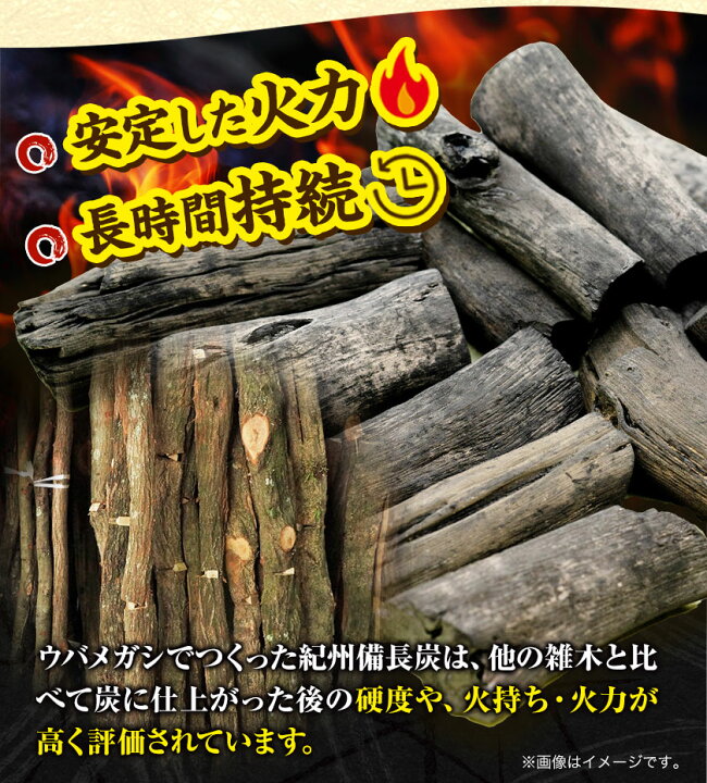 楽天市場】【ふるさと納税】紀州備長炭 半丸 選べる 2kg ~ 15kg 望商店 