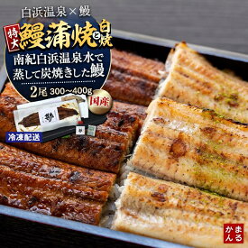 【ふるさと納税】うなぎ 鰻 ウナギ うなぎ蒲焼 鰻蒲焼 うなぎ白焼 白焼き 国産 特大 各1尾 合計2尾 合計300～400g和歌山県 白浜町 白浜温泉 備長炭 真空パック CAS冷凍 丑の日 ギフト 国内産 食べ物 グルメ お中元 お歳暮 誕生日 お取り寄せ 食品 食物 贈答 冷凍食品