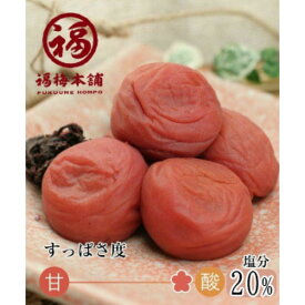 【ふるさと納税】ご家庭用 しそ漬梅 塩分20％ 250g 昔ながらの酸っぱい梅干し 最高級紀州南高梅 和歌山県産 産地直送 福梅本舗 | 白浜町 紀州南高梅 しそ漬け梅 昔ながらの梅干し 酸っぱい梅干し ご家庭用 和歌山産 保存食 ふるさと納税