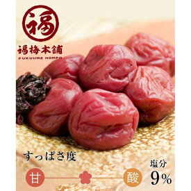 【ふるさと納税】しそ漬梅うす塩味 塩分9％ 250g 減塩 紫蘇 最高級紀州南高梅 和歌山県産 産地直送 福梅本舗 | 白浜町 紀州南高梅 紫蘇漬け 減塩梅干し 和歌山産 産地直送 ご飯のお供 酸味 しそ風味 保存食 ふるさと納税