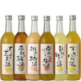 【ふるさと納税】(A003)世界一統の和歌のめぐみ酒【C】セット720ml×6種