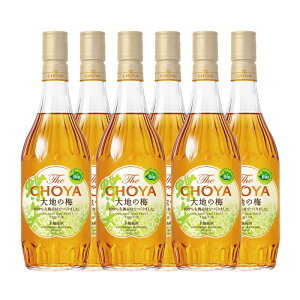 yӂ邳Ɣ[ŁzThe CHOYA n̔~ 700ml×6{(1P[X)/~ ~ E  L[ `[ L@ I[KjbN IB a̎R Y