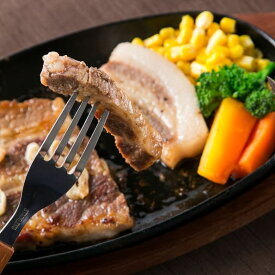 【ふるさと納税】F1イノブタ ロースステーキ 5枚セット（肩ロースステーキ・ギフトボックス）INOBUTA いのぶた 猪豚肉 肉 お肉 豚肉 ステーキ