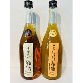 【ふるさと納税】黒牛梅酒・とろーりとろとろ梅酒 720ml 2本セット | 和歌山県 和歌山 那智勝浦町 梅酒 酒 お酒 アルコール さけ 飲み物 飲料 地酒 返礼品 名産品 特産品 お土産 お取り寄せ 宅飲み 家飲み 美味しい おいしい 晩酌 取り寄せ 梅 うめ ウメ プレゼント ギフト