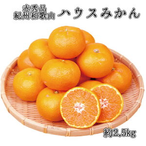 【ふるさと納税】 赤秀品 紀州和歌山ハウスみかん2.5kg【予約】 ※2026年6月下旬頃〜7月下旬頃に順次発送予定(お届け日指定不可)
